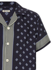 BODE Blue Silk Blouse