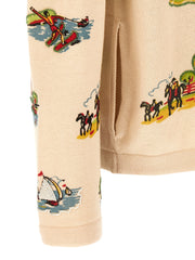 BODE Multicolor Merino Wool Cardigan