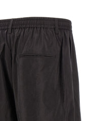 SSSTEIN Brown Silk Athletic Pants