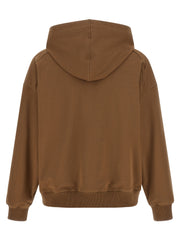 Brunello Cucinelli Brown Cotton Hoodie