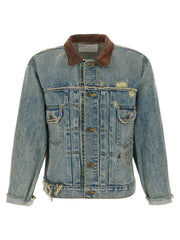 PALY Blue Cotton Denim Jacket