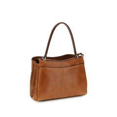 Balenciaga Brown Lamb Ovis Aries Aries Shoulder Bag