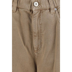 Brunello Cucinelli Beige Cotton Jeans Denim