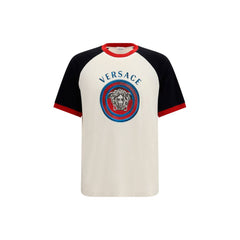 Versace White Cotton T-Shirt