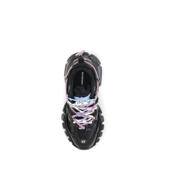 Balenciaga Black Polyester Athletic Sneakers