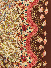 Valentino Garavani Brown Silk Foulard
