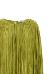 FEDERICA BONIFACI Bicolor Silk Long Dress