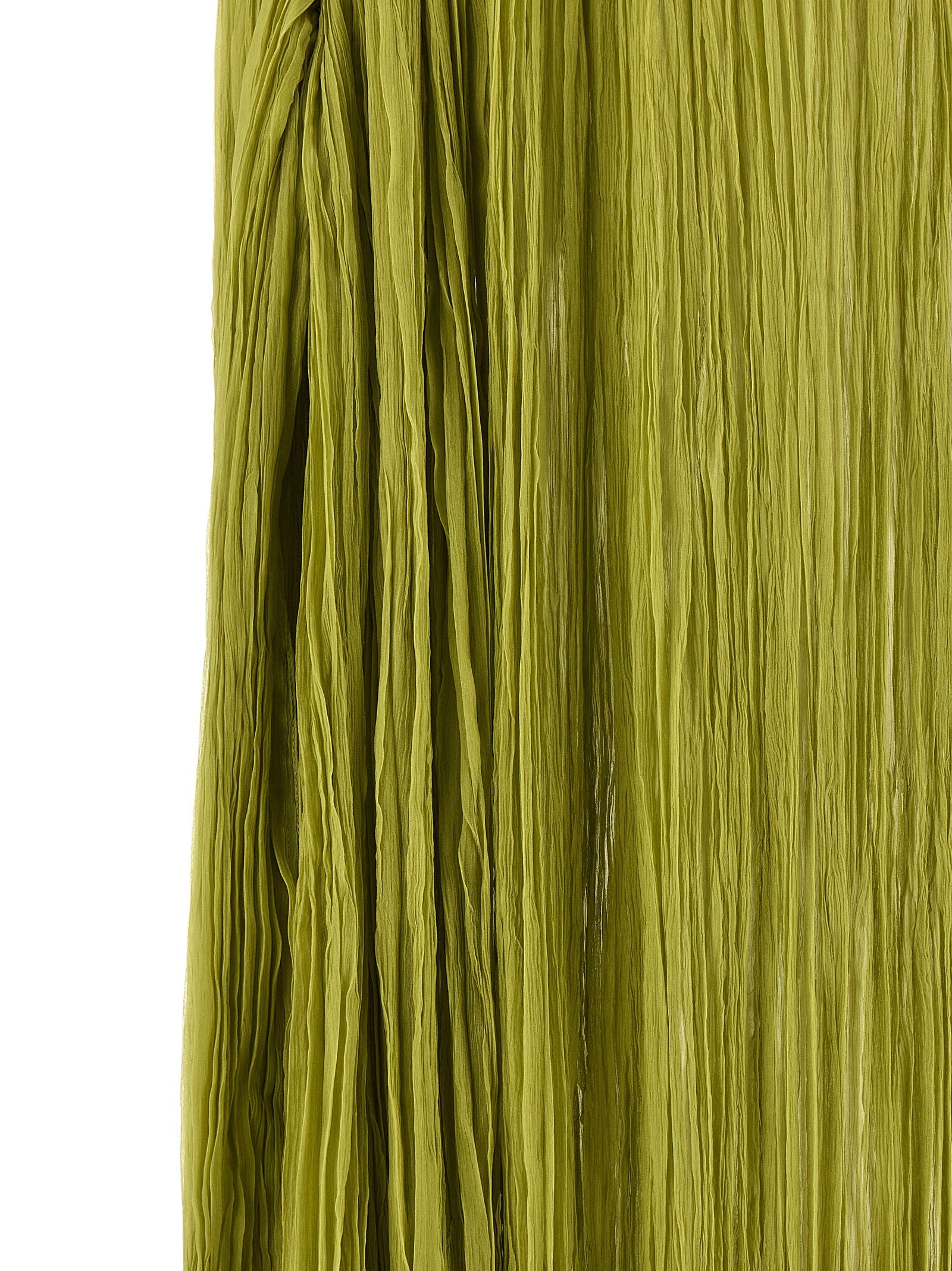 FEDERICA BONIFACI Bicolor Silk Long Dress