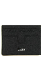 Tom Ford Black Calfskin Cardholder