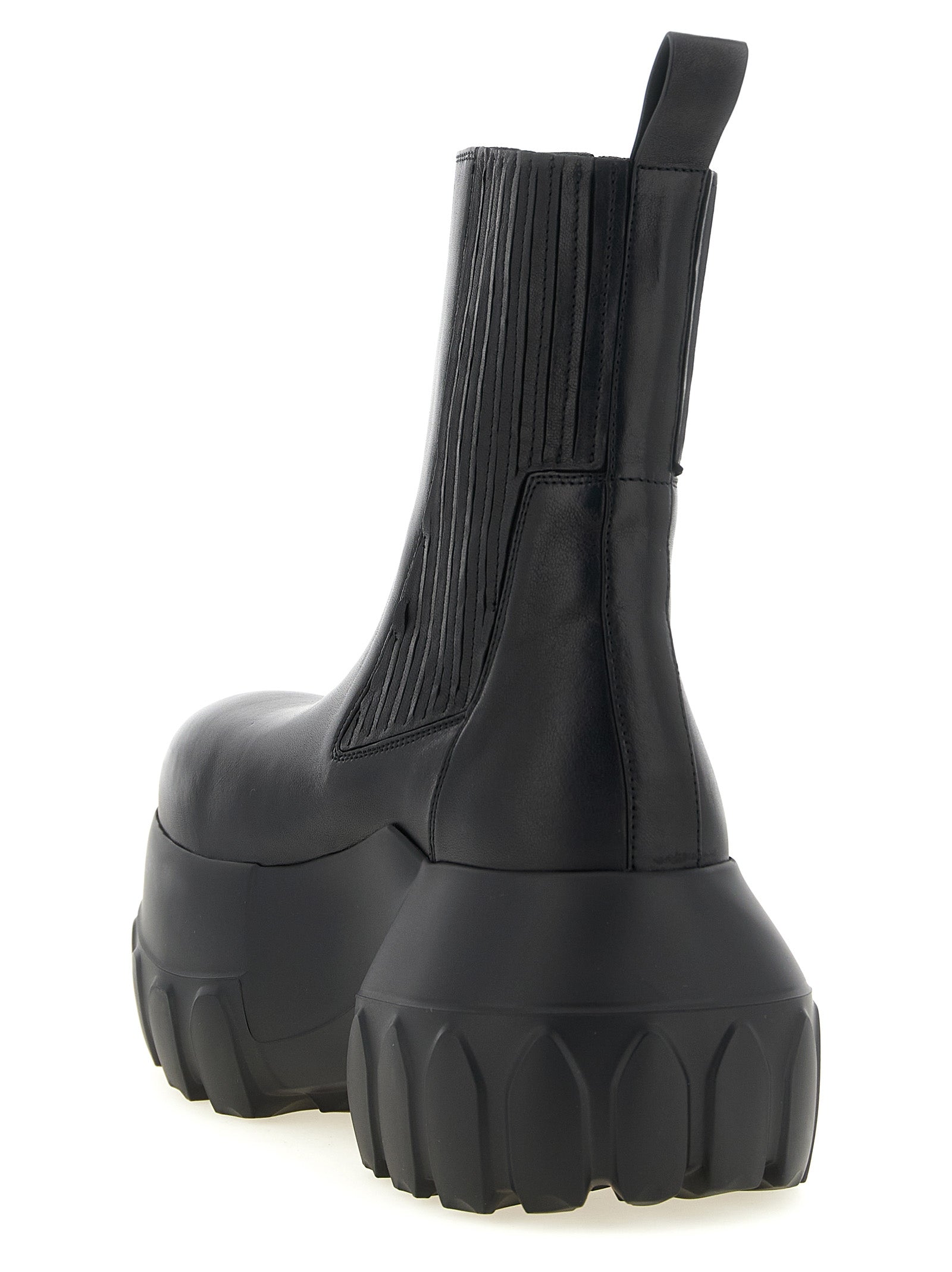 Kotníkové boty Rick Owens z černého ramie