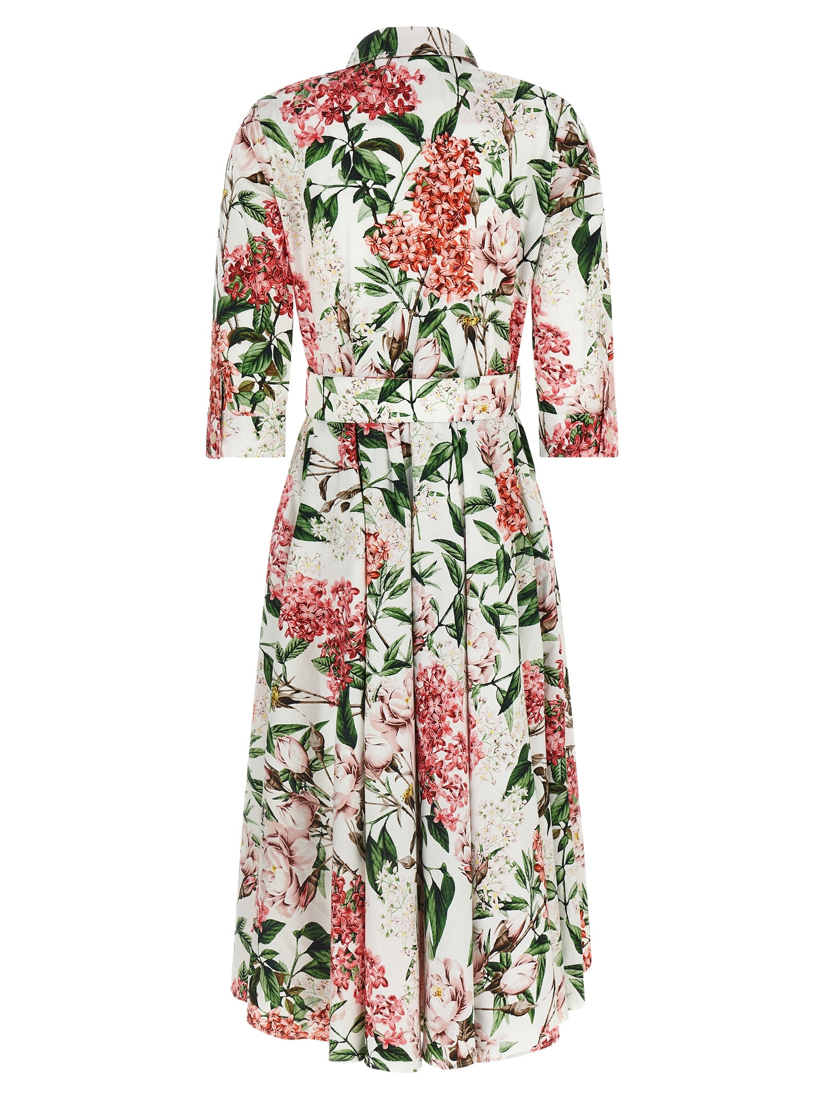 SAMANTHA SUNG Multicolor Cotton Midi Dress