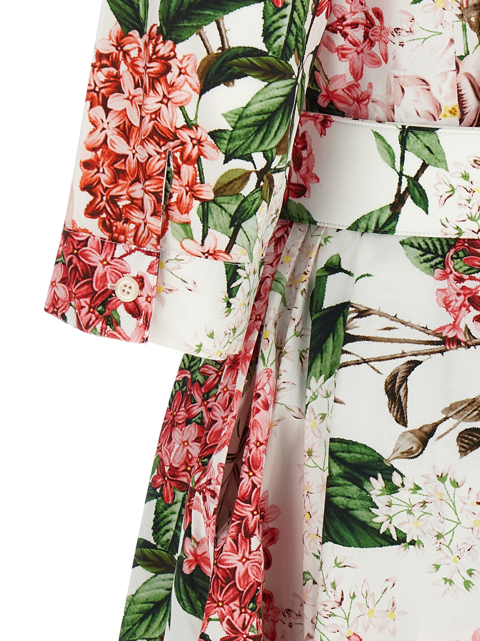 SAMANTHA SUNG Multicolor Cotton Midi Dress