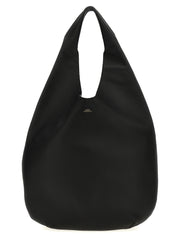 A.P.C. Black Calfskin Shoulder Bag