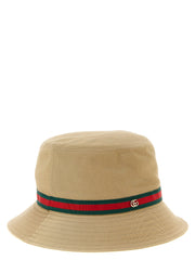 Gucci Beige Cotton Bucket Hat