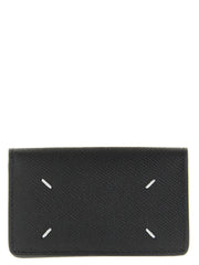 Maison Margiela Black Calfskin Cardholder