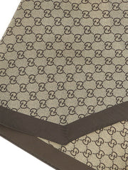 Gucci Beige Silk Foulard