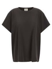 Khaite Gray Cotton T-Shirt