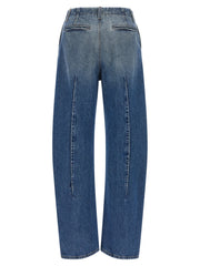 MM6 Maison Margiela Blue Cotton High-Waisted Jean