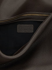 PINKO Brown Lamb Leather Shoulder Bag