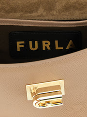 Furla Beige Calfskin Crossbody Bag