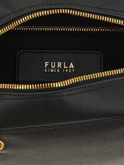 Furla Black Calfskin Handbag