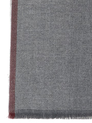 Brunello Cucinelli Gray Wool Scarf