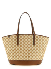 Gucci Brown Cotton Handbag