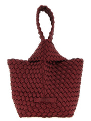 NAGHEDI Red Polyester Clutch Bag