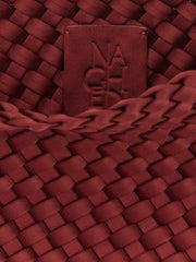 NAGHEDI Red Polyester Clutch Bag