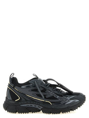 Off-White Black Polyethylene Athletic Sneakers