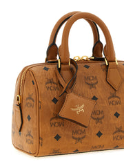 MCM Brown Polyethylene Handbag