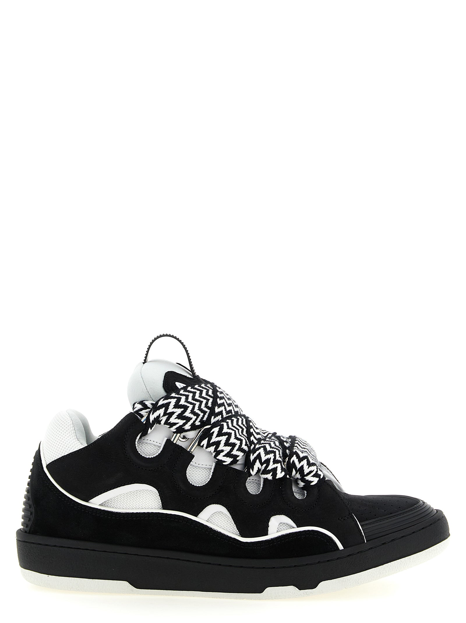 Lanvin Bicolor Calfskin Chunky Sneakers