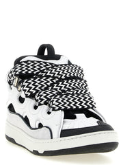 Lanvin Bicolor Calfskin Chunky Sneakers