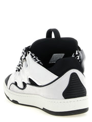 Lanvin Bicolor Calfskin Chunky Sneakers