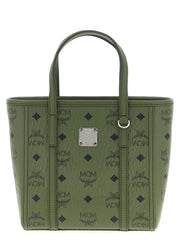 MCM Bicolor Polyethylene Tote Bag