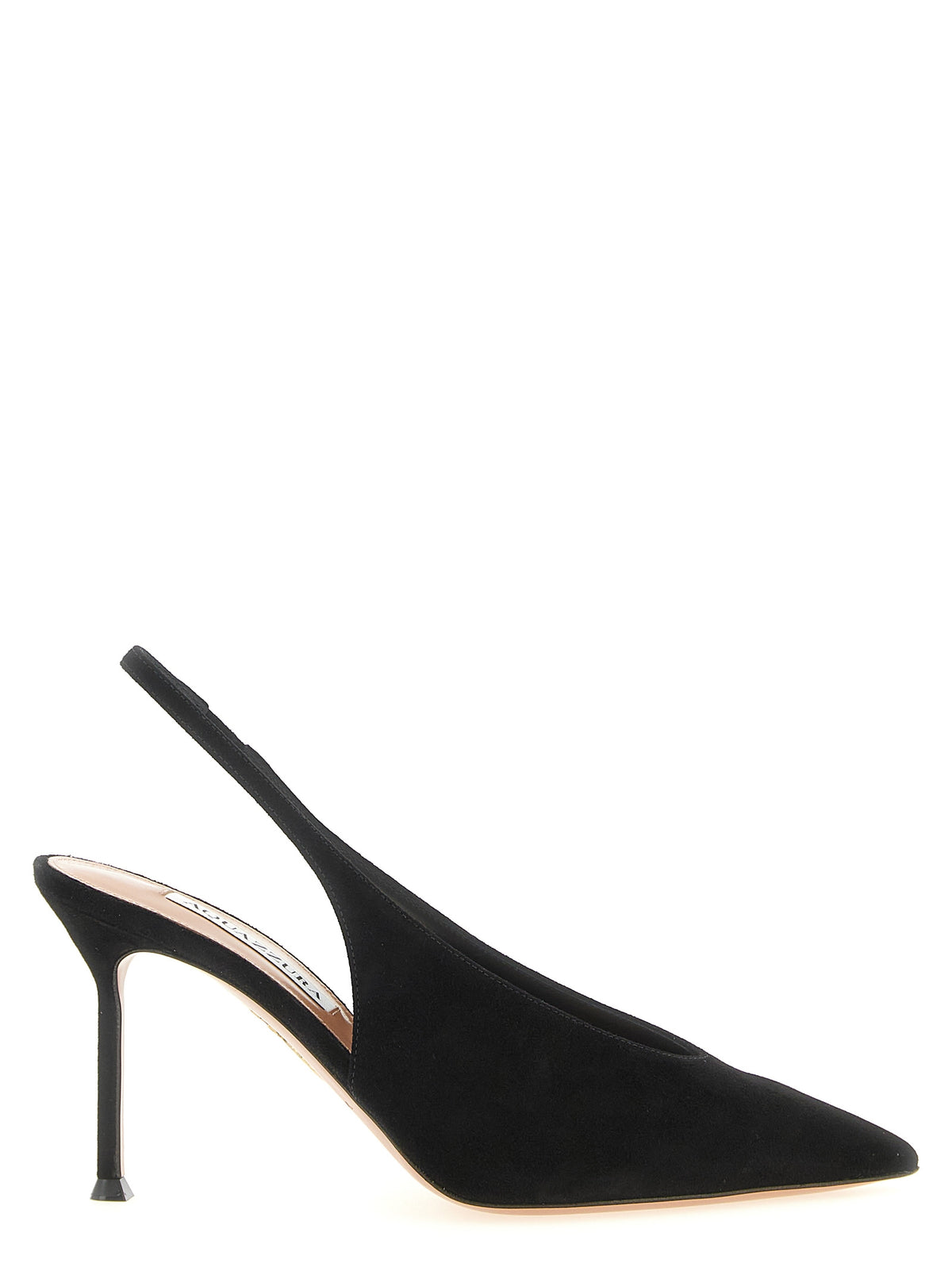 Aquazzura Black Calfskin High Heel Pumps