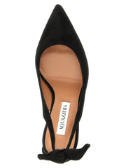 Aquazzura Black Calfskin High Heel Pumps