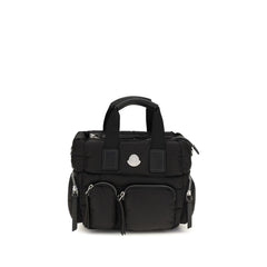 Moncler Black Nylon Shoulder Bag