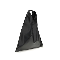 MM6 Black Polyethylene Handbag