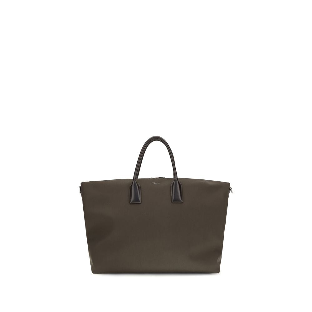 Saint Laurent Brown Calf Leather Bos Taurus Handbag
