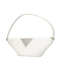 The Attico White Leather Handbag