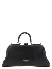 Dolce & Gabbana Black Lamb Leather Handbag