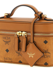 MCM Brown Polyethylene Handbag