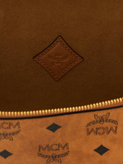 MCM bag in brown polyethylene, a crossbody style