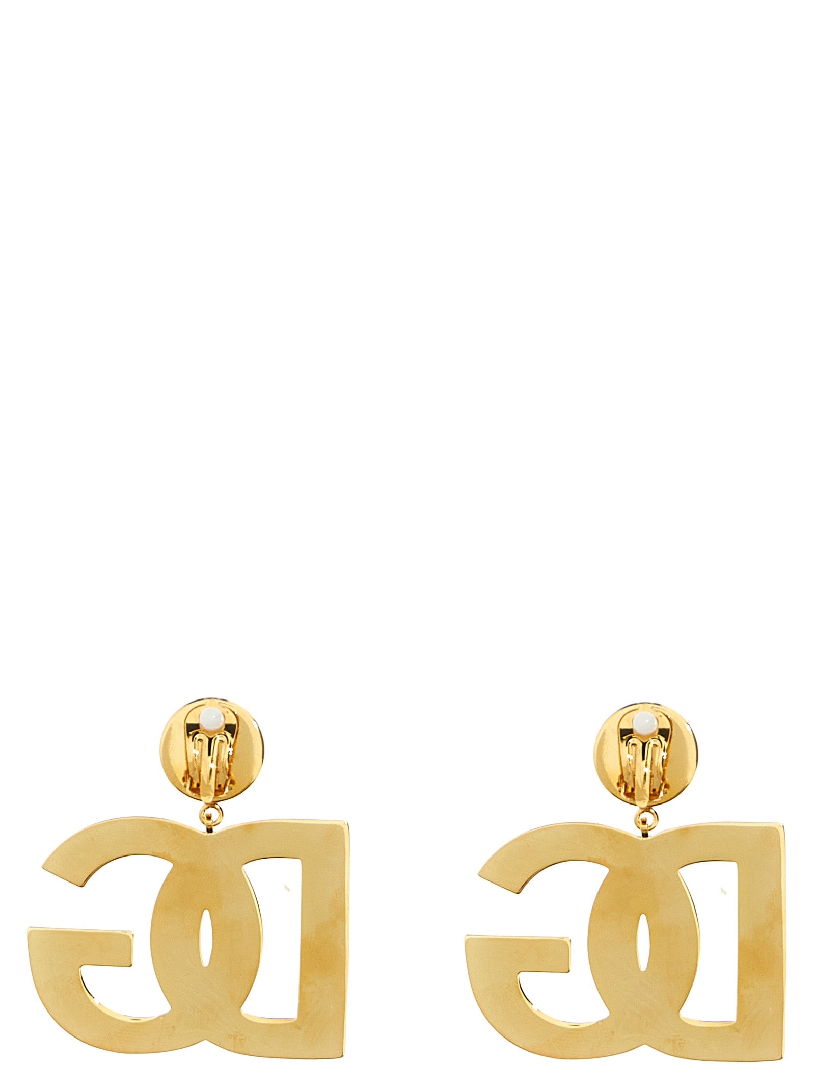 Dolce & Gabbana Gold Acetate Earrings