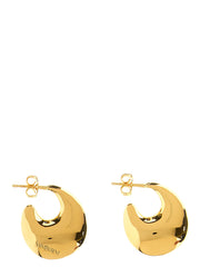Saint Laurent Gold Metal Earrings