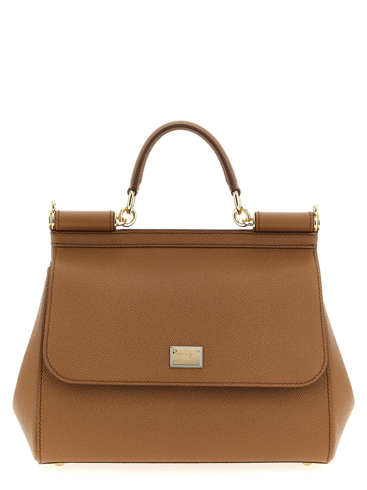 Dolce & Gabbana Brown Calfskin Handbag