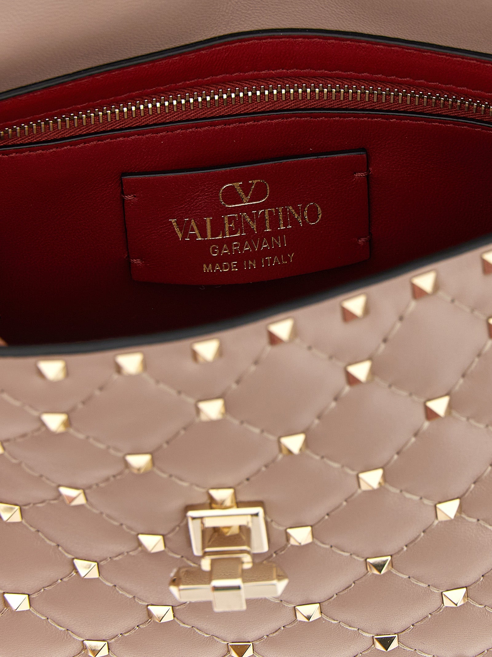 Valentino Garavani Multicolor Lamb Leather Shoulder Bag