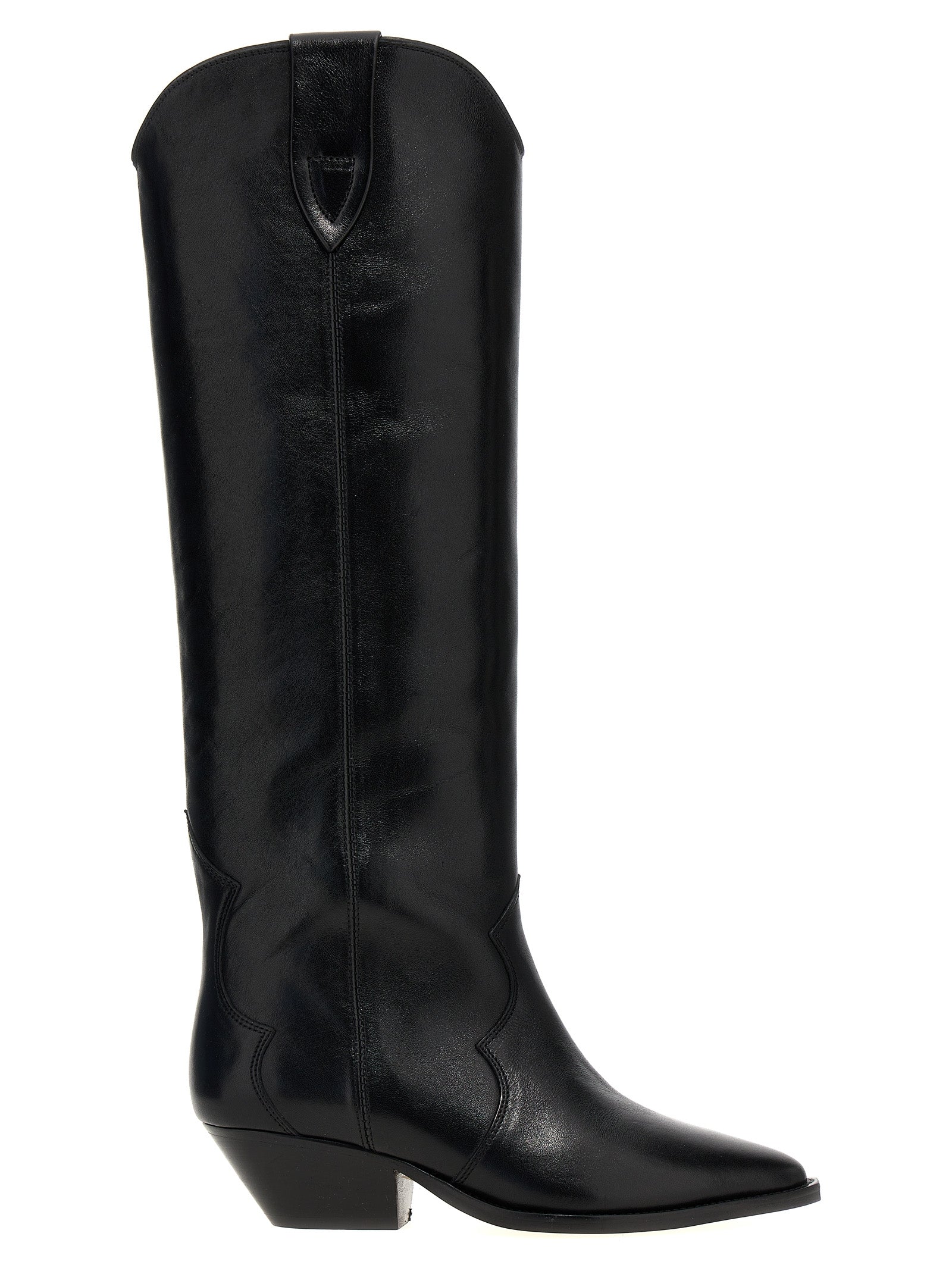 Isabel Marant Black Calfskin Chelsea Boots
