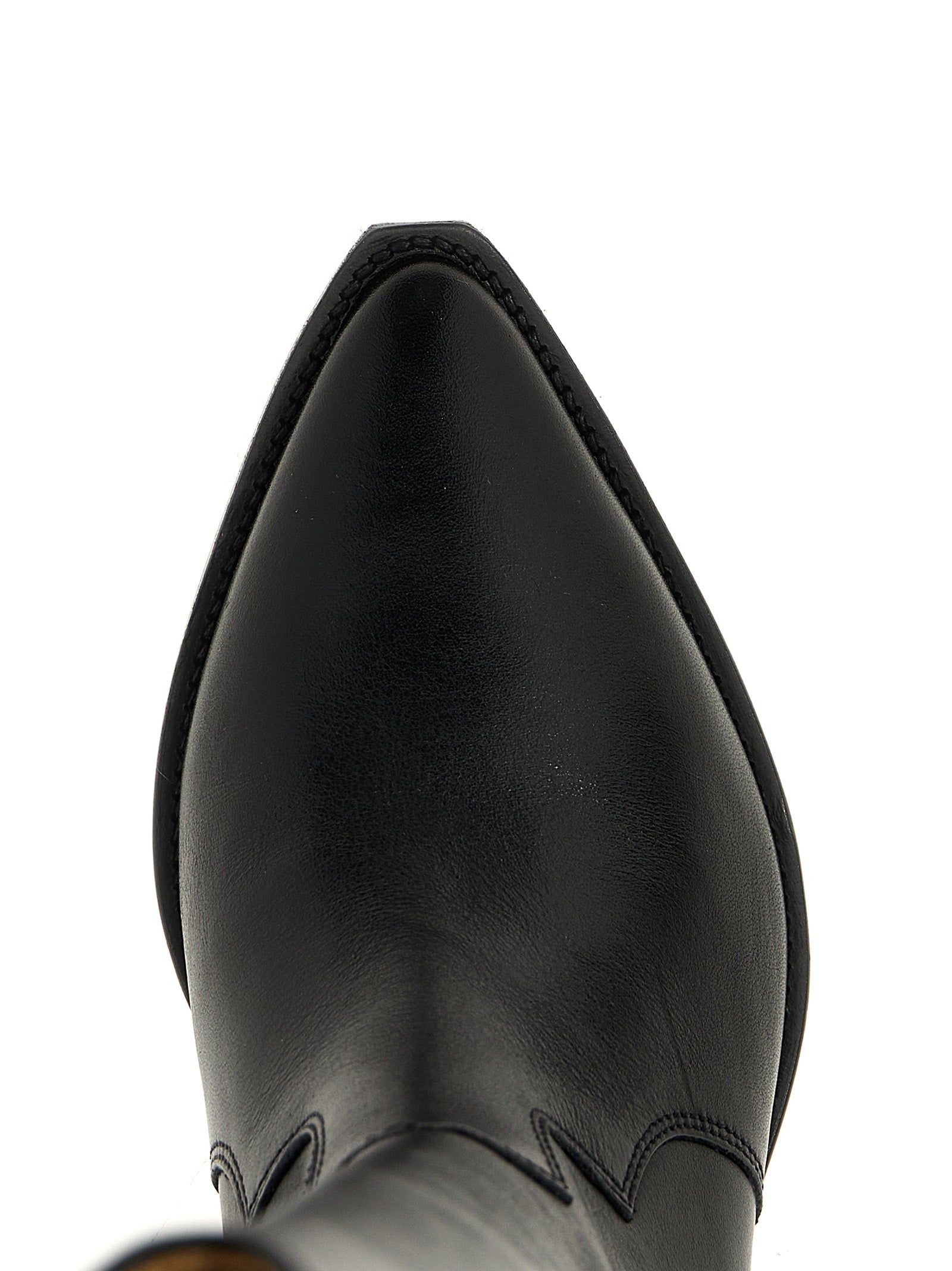 Isabel Marant Black Calfskin Chelsea Boots